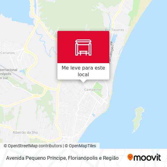 Avenida Pequeno Príncipe mapa