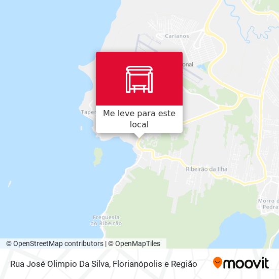 Rua José Olimpio Da Silva mapa