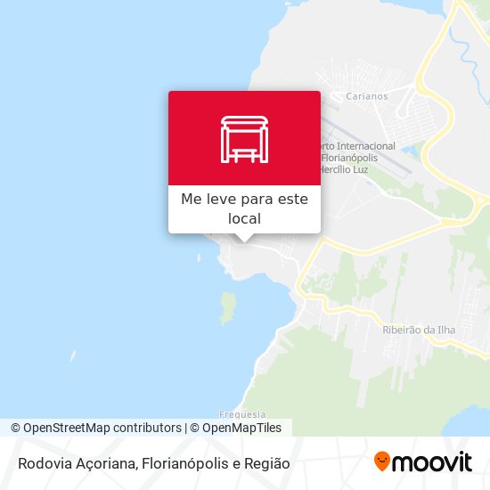 Rodovia Açoriana mapa