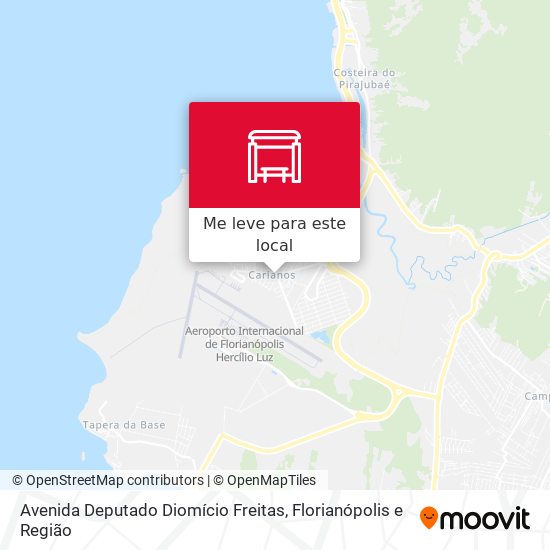 Avenida Deputado Diomício Freitas mapa