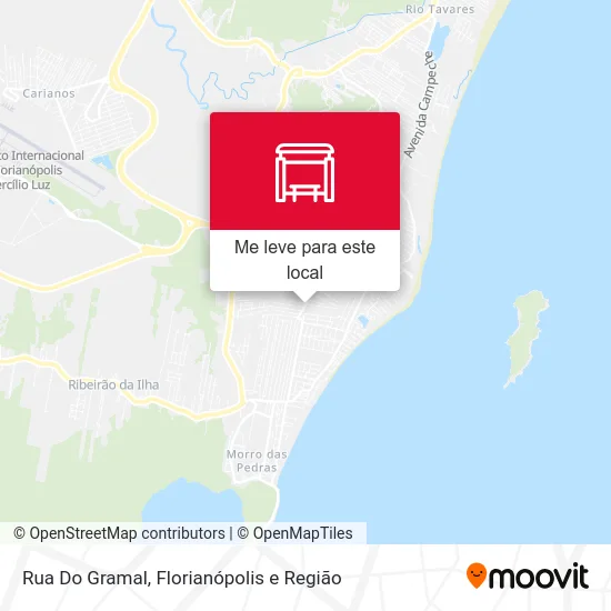 Rua Do Gramal mapa