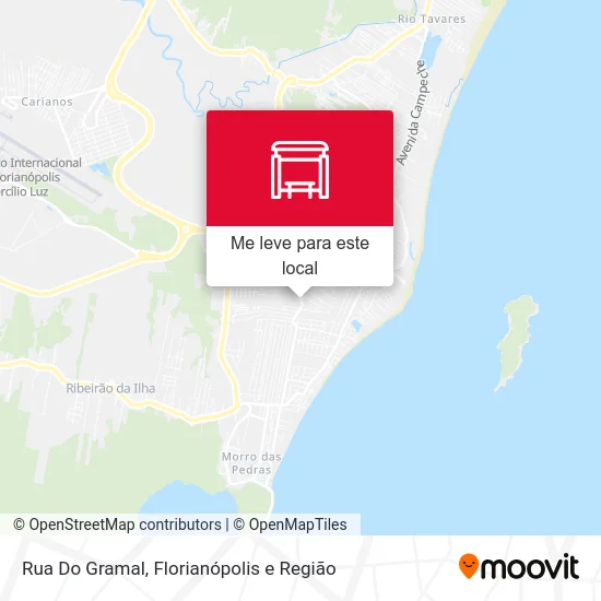 Rua Do Gramal mapa