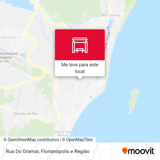 Rua Do Gramal mapa