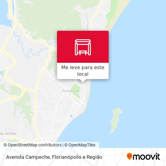 Avenida Campeche mapa