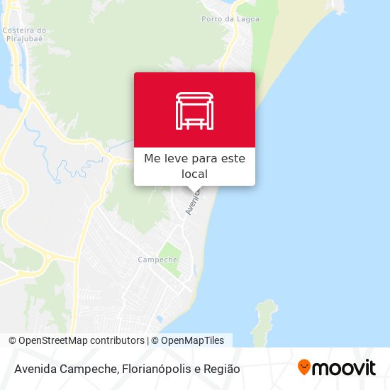 Avenida Campeche mapa