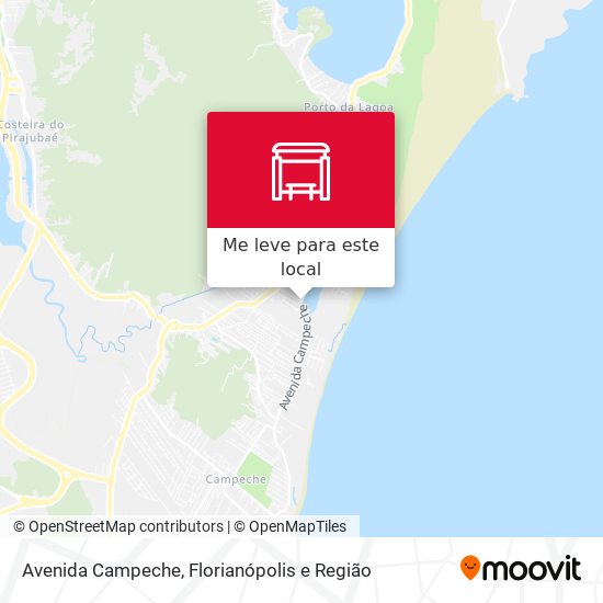 Avenida Campeche mapa