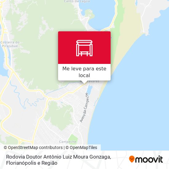 Rodovia Doutor Antônio Luiz Moura Gonzaga mapa
