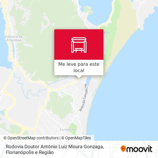 Rodovia Doutor Antônio Luiz Moura Gonzaga mapa