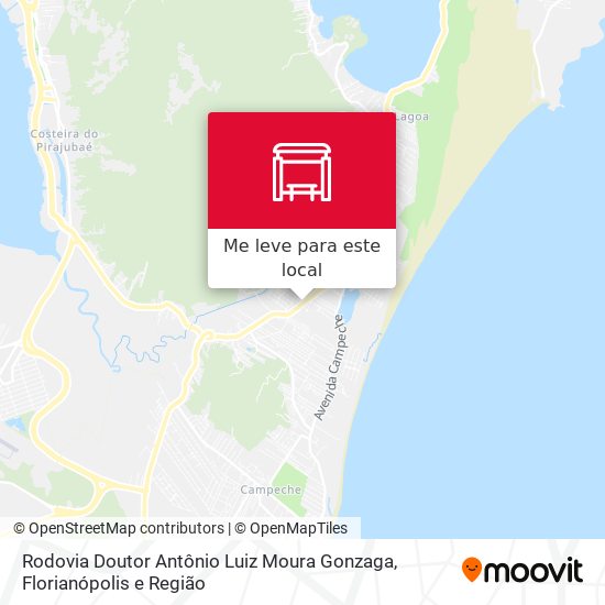Rodovia Doutor Antônio Luiz Moura Gonzaga mapa