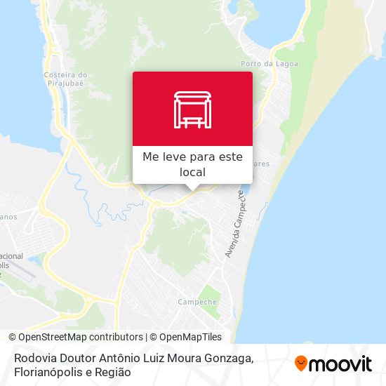 Rodovia Doutor Antônio Luiz Moura Gonzaga mapa