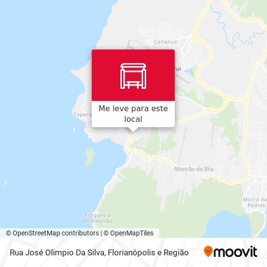 Rua José Olimpio Da Silva mapa