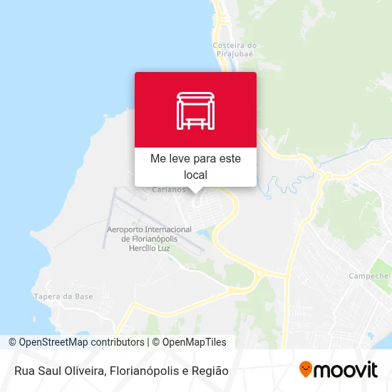Rua Saul Oliveira mapa