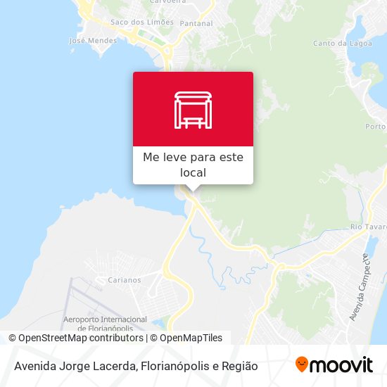 Avenida Jorge Lacerda mapa
