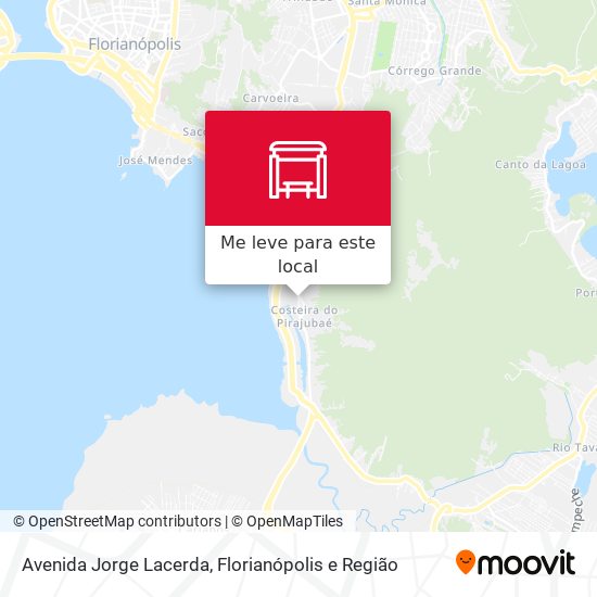 Avenida Jorge Lacerda mapa