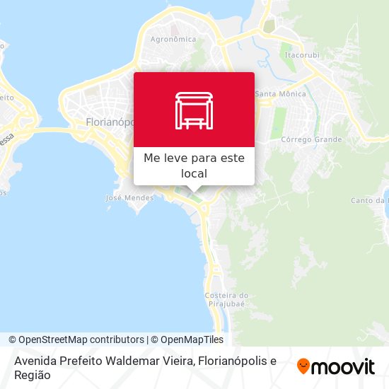 Avenida Prefeito Waldemar Vieira mapa