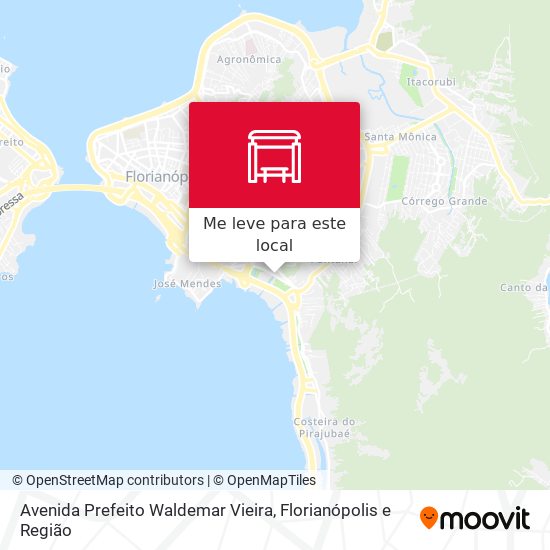 Avenida Prefeito Waldemar Vieira mapa