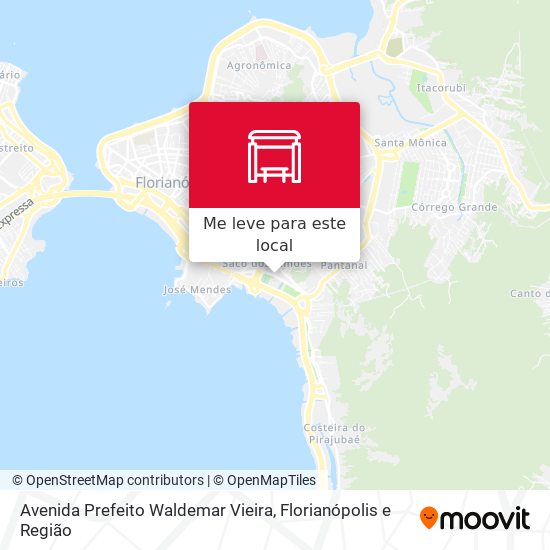 Avenida Prefeito Waldemar Vieira mapa