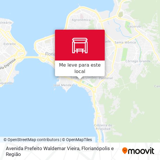 Avenida Prefeito Waldemar Vieira mapa