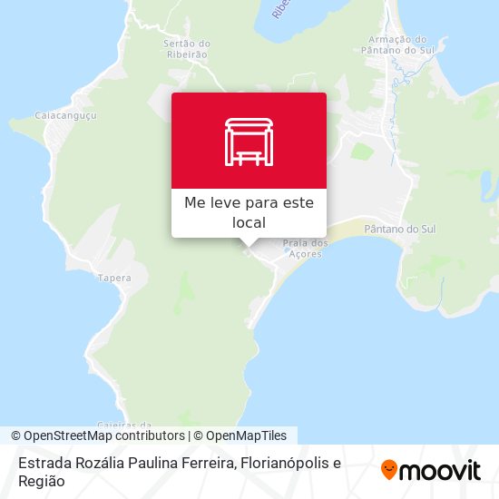 Estrada Rozália Paulina Ferreira mapa