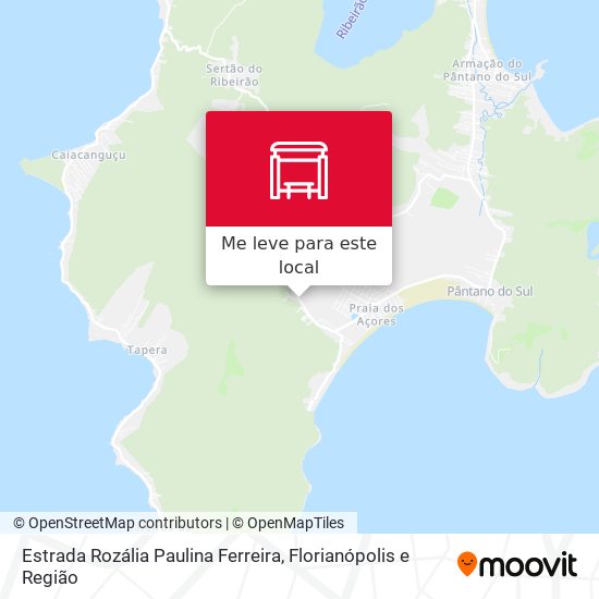 Estrada Rozália Paulina Ferreira mapa