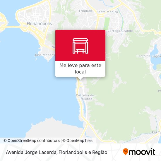 Avenida Jorge Lacerda mapa