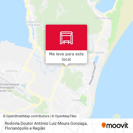 Rodovia Doutor Antônio Luiz Moura Gonzaga mapa