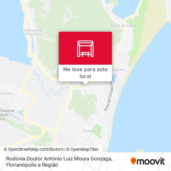 Rodovia Doutor Antônio Luiz Moura Gonzaga mapa