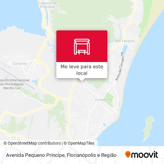 Avenida Pequeno Príncipe mapa