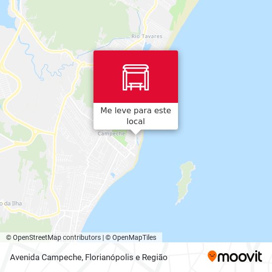 Avenida Campeche mapa