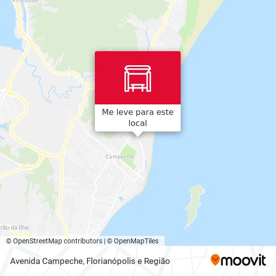 Avenida Campeche mapa