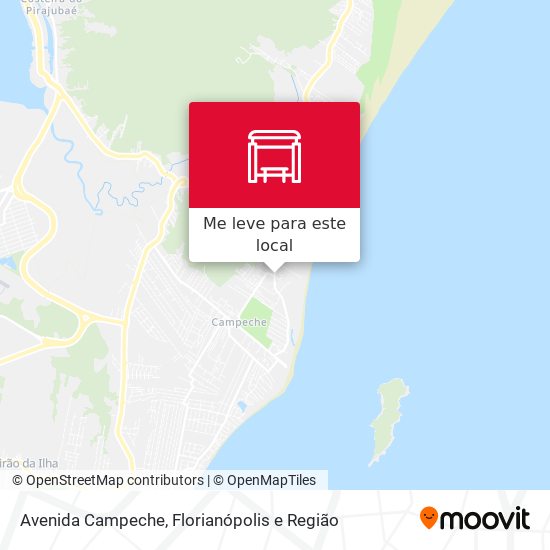 Avenida Campeche mapa