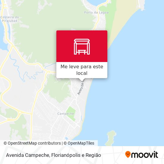Avenida Campeche mapa