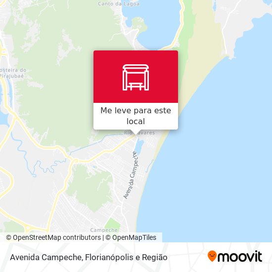 Avenida Campeche mapa