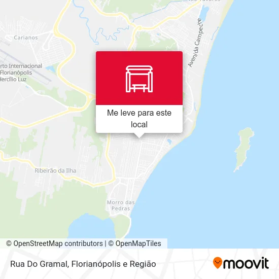 Rua Do Gramal mapa