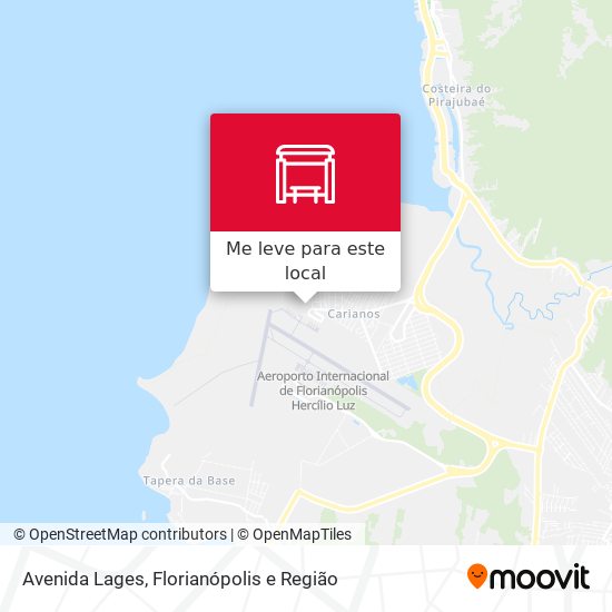 Avenida Lages mapa