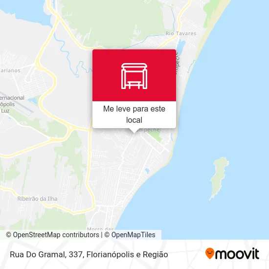 Rua Do Gramal, 337 mapa