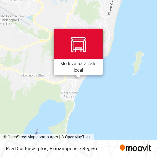 Rua Dos Eucaliptos mapa