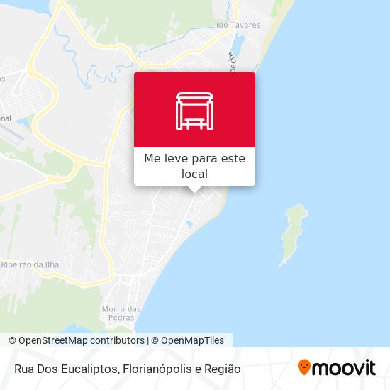 Rua Dos Eucaliptos mapa