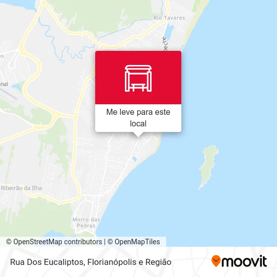 Rua Dos Eucaliptos mapa