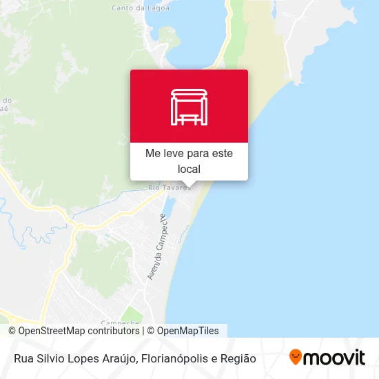 Rua Silvio Lopes Araújo mapa