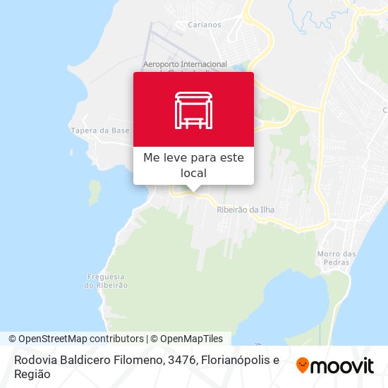Rodovia Baldicero Filomeno, 3476 mapa