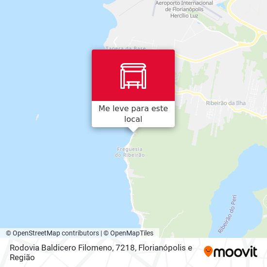 Rodovia Baldicero Filomeno, 7218 mapa