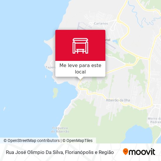 Rua José Olimpio Da Silva mapa