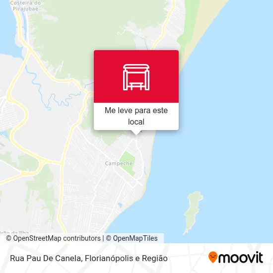 Rua Pau De Canela mapa