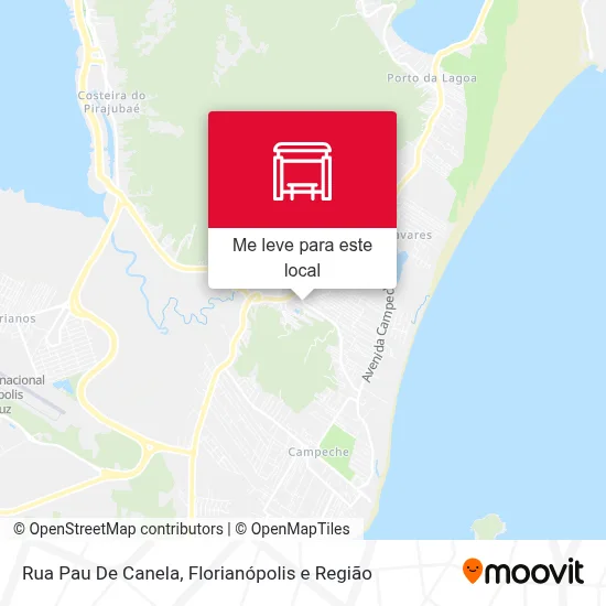 Rua Pau De Canela mapa