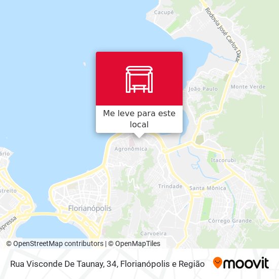 Rua Visconde De Taunay, 34 mapa