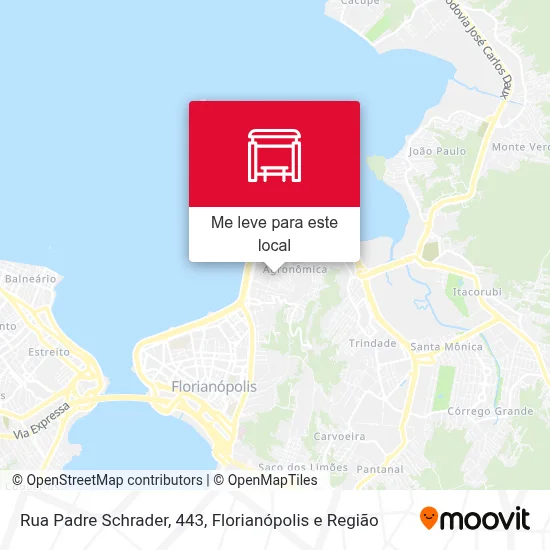 Rua Padre Schrader, 443 mapa