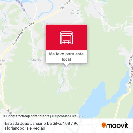 Estrada João Januario Da Silva, 108 / 96 mapa