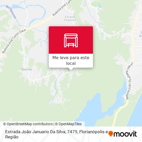 Estrada João Januario Da Silva, 7475 mapa