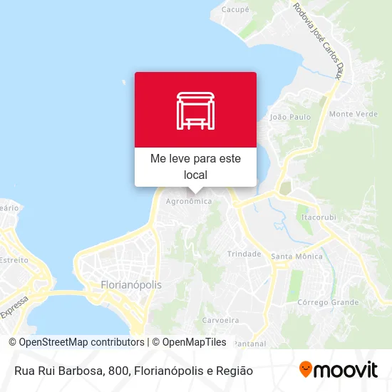 Rua Rui Barbosa, 800 mapa